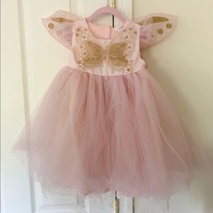 Pottery Barn Kids 18-24m pink fairy costume